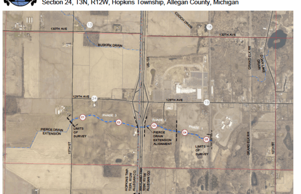 Requests for Proposals –  Phases 2 & 3- Construction of a Two-Stage Channel along the Pierce Drain Extension 